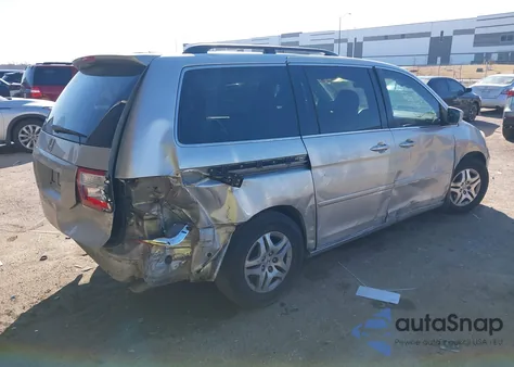 2007 Honda Odyssey Ex z USA, uszkodzony, nr VIN 5FNRL38407B438360